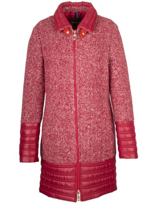 Steinbock Phantasiestrick Kurzmantel mit Tecno Einsatz