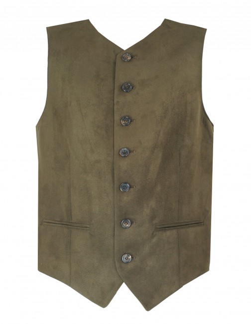 Steinbock Klassisches Gilet mit V-Ausschnitt