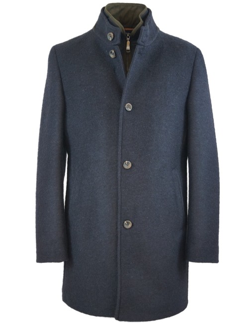 Steinbock Kurzmantel mit Steppblende in Doublewalk