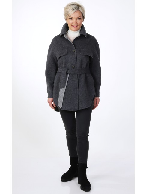 Steinbock Oversize Kurzmantel Von Creation Bauer