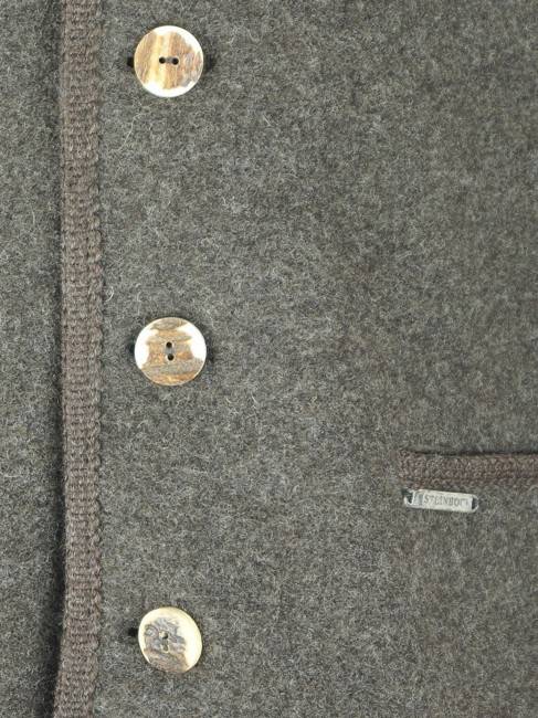 Steinbock Trachten Walkweste