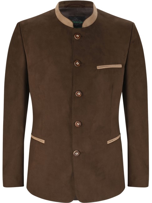 Steinbock Tradition trifft Moderne! Klassischer Trachtenjanker in Micro-Suede