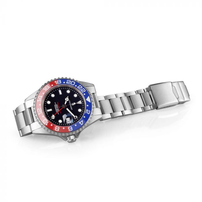 Steinhart Ocean One GMT BLUE-RED Ceramic Taucheruhr