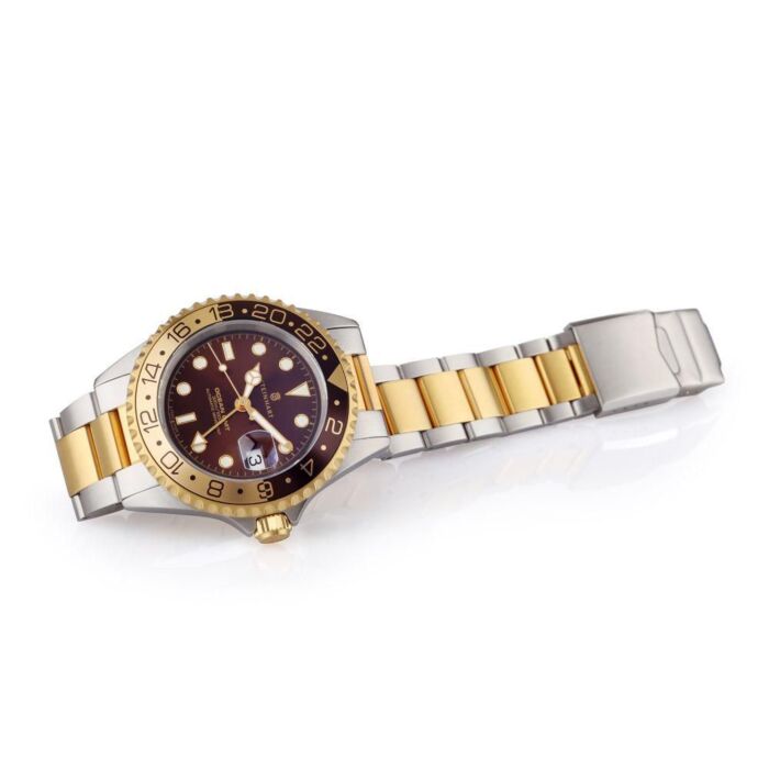 Steinhart Ocean One GMT Two- Tone CHOCOLATE Taucheruhr