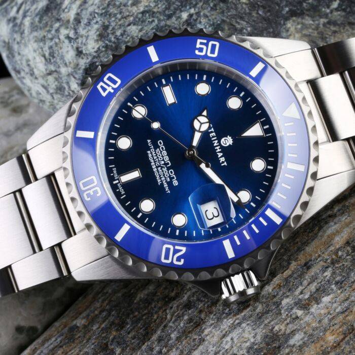 Steinhart Ocean One Premium BLUE Ceramic Taucheruhr