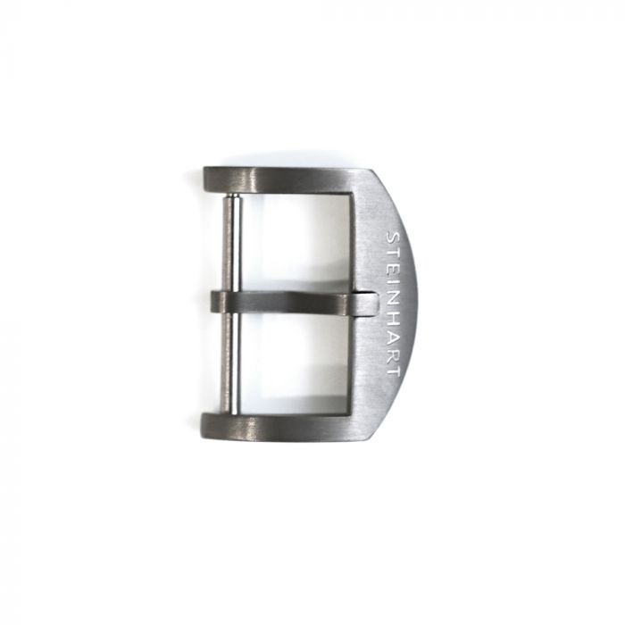 Steinhart OEM Schließe 18 mm Edelstahl satiniert mit Logo
