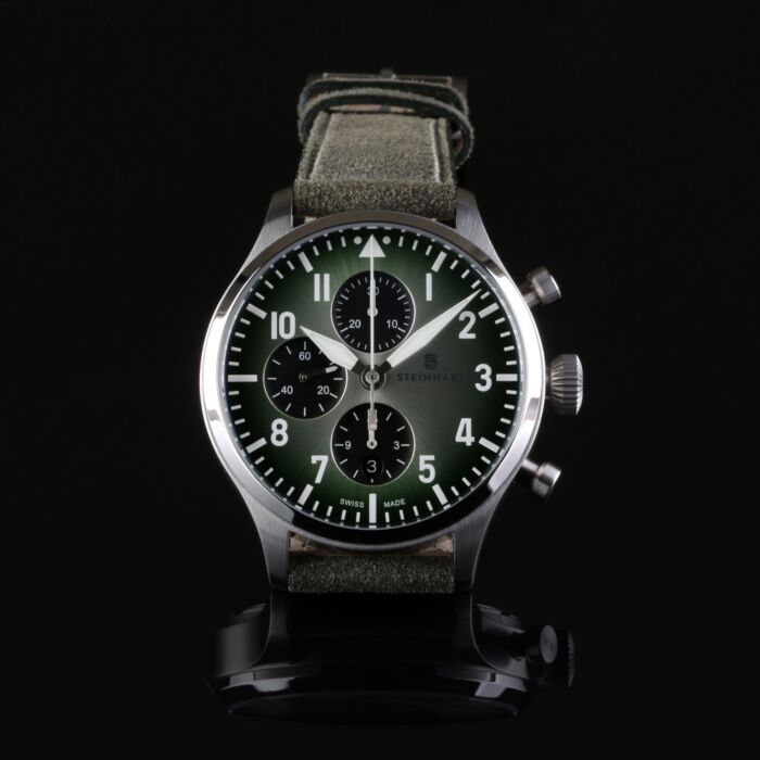Steinhart Pilot Chronograph 42 green SUMMER EDITION