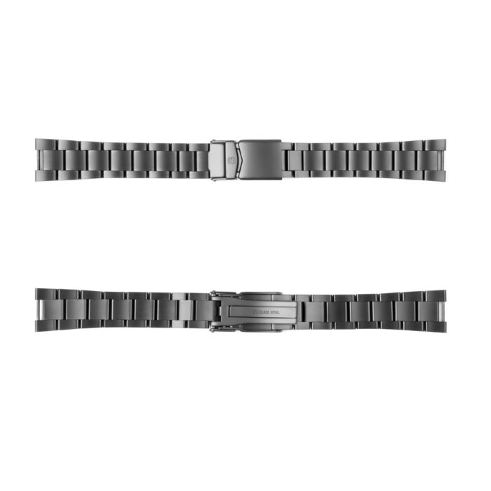 Steinhart Stahlband DLC matt 20/16 mm für NAV B-CHRONO 42 green Ltd. Edition inkl. Bandanstöße