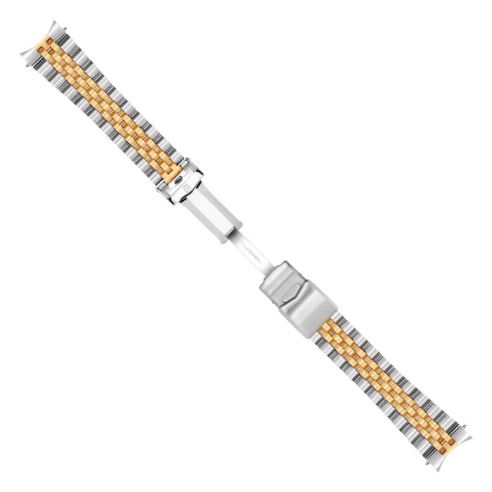 Steinhart Stahlband Für Ocean 39 Bicolor 20x16 5-reihig Satiniert Inkl. Bandanstöße