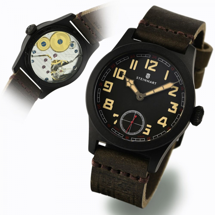 Steinhart MILITARY 42 handaufzug black