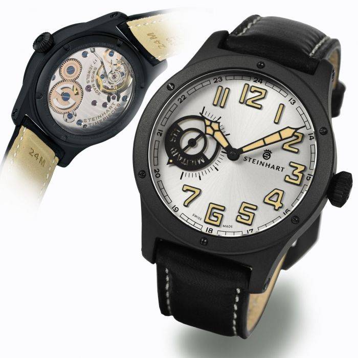Steinhart MILITARY 47 ST1 silber Ltd. Edition