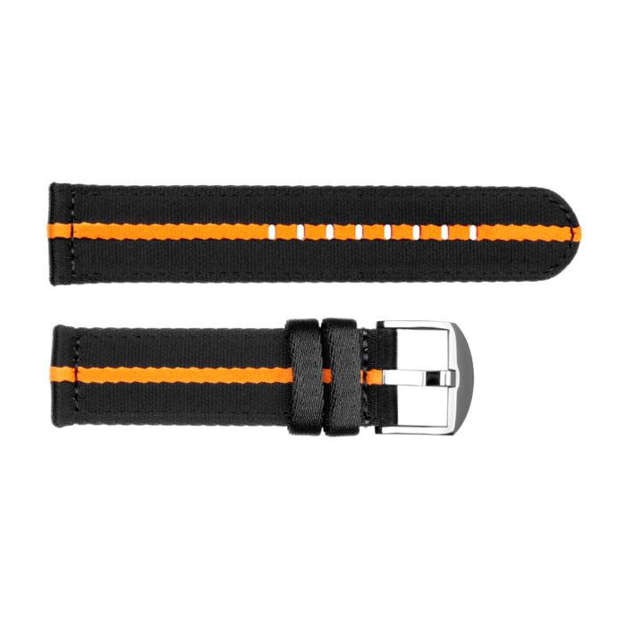 Steinhart Natoband schwarz/orange