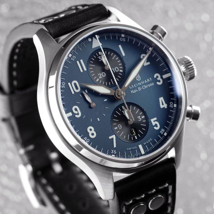 Steinhart NAV.B-CHRONO 42 CLASSIC A-TYPE BLUE