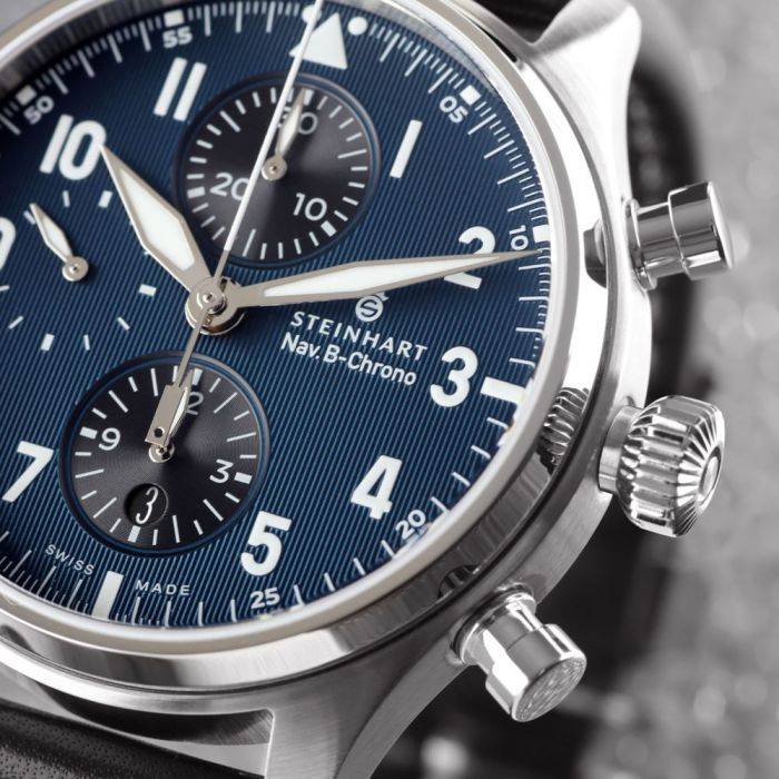 Steinhart NAV.B-CHRONO 42 CLASSIC A-TYPE BLUE
