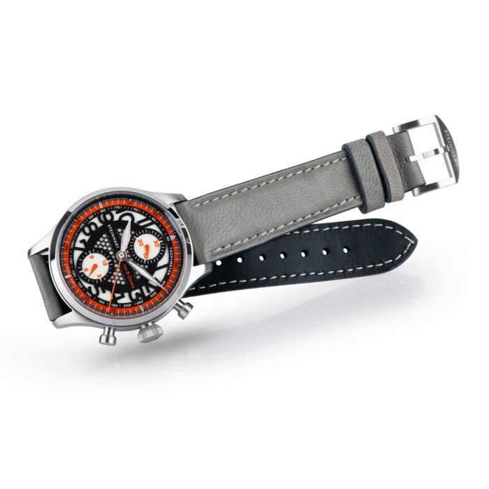 Steinhart NAV.B-CHRONO 42 SKELETON Orange