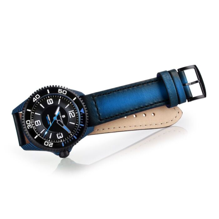 Steinhart Ocean 2 Premium Carbon Blue Taucheruhr