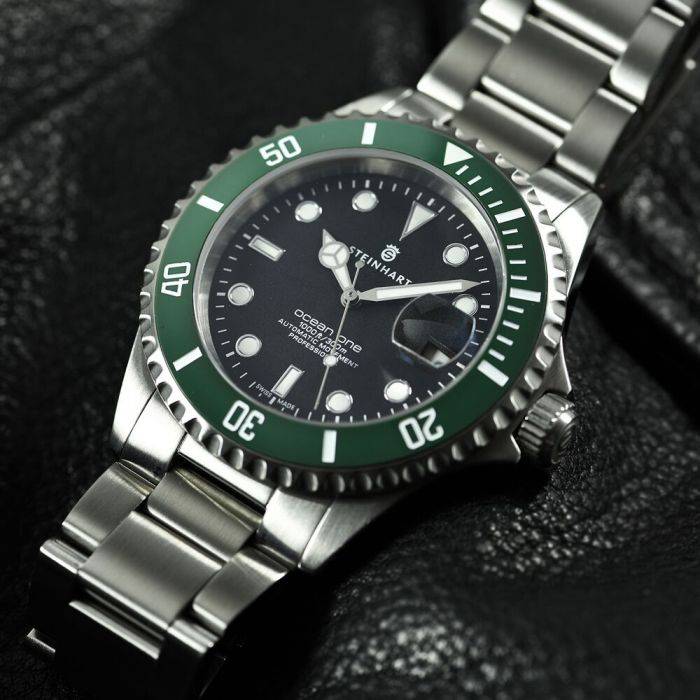 Steinhart Ocean 39 GREEN Ceramic Taucheruhr