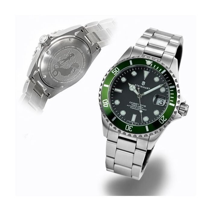 Steinhart Ocean 39 GREEN Taucheruhr