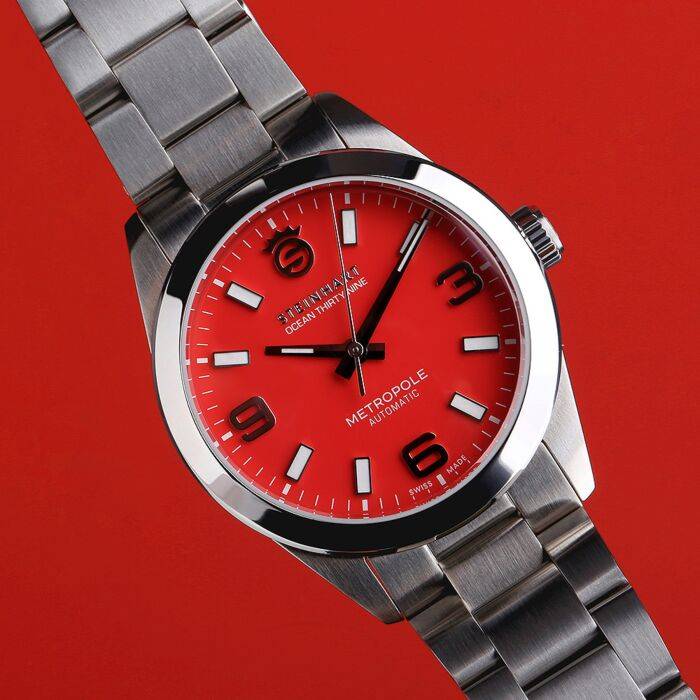 Steinhart Ocean 39 Metropole Red