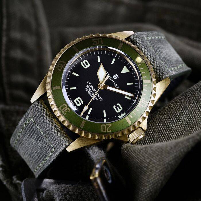 Steinhart Ocean One Bronze GREEN Taucheruhr