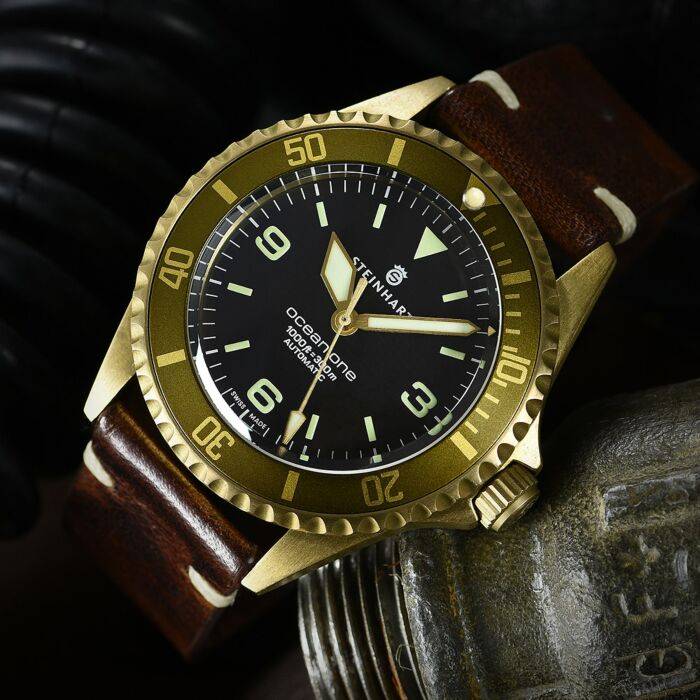 Steinhart Ocean One Bronze LIGHT-BROWN Taucheruhr