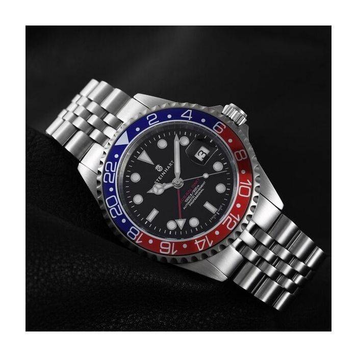 Steinhart Ocean One GMT BLUE-RED.2 Taucheruhr