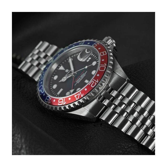 Steinhart Ocean One GMT BLUE-RED.2 Taucheruhr