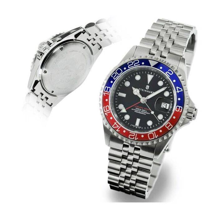Steinhart Ocean One GMT BLUE-RED.2 Taucheruhr