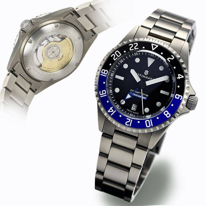 Steinhart Ocean One GMT Titan premium Ceramic