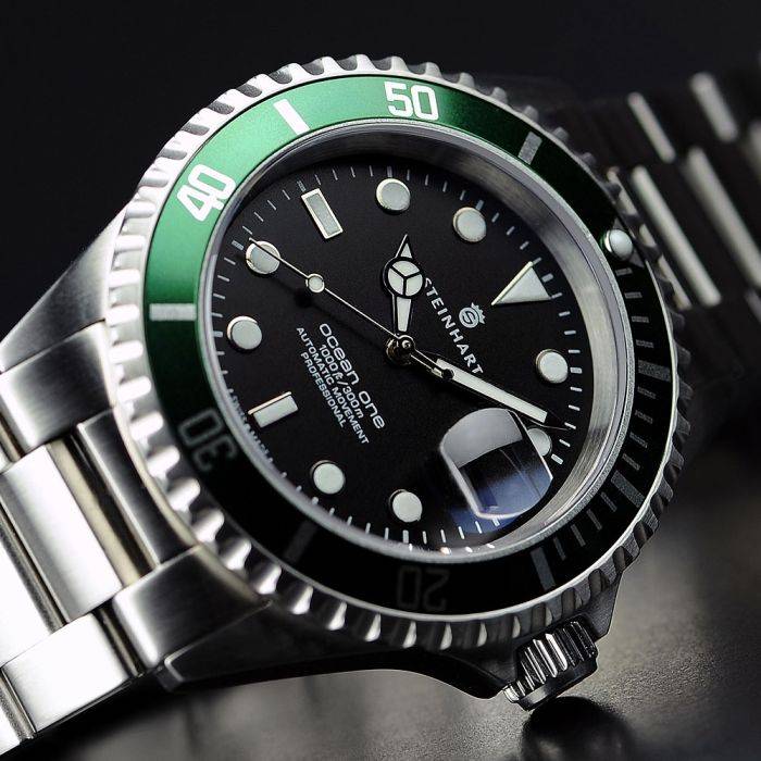 Steinhart Ocean One GREEN Taucheruhr