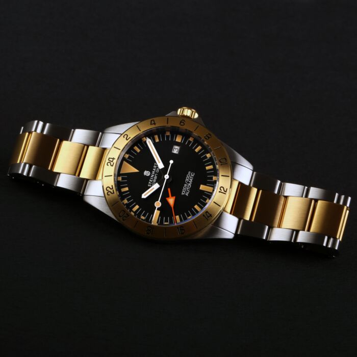 Steinhart Ocean One Vintage GMT two-tone