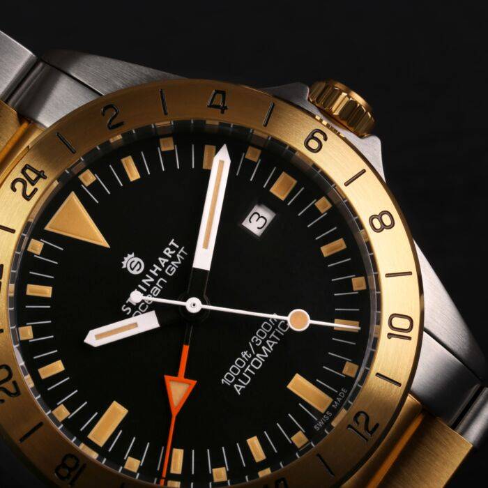 Steinhart Ocean One Vintage GMT two-tone