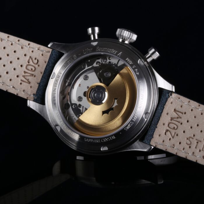 Steinhart Pilot Chronograph 42 Blue SUMMER EDITION