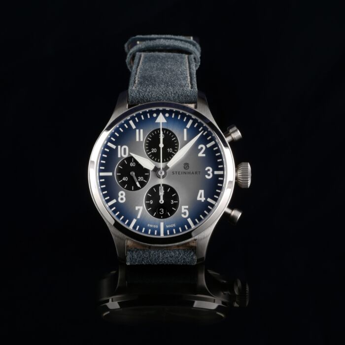 Steinhart Pilot Chronograph 42 blue SUMMER EDITION