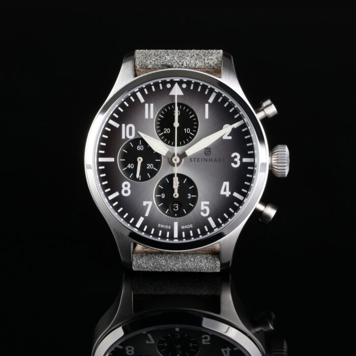 Steinhart Pilot Chronograph 42 grey SUMMER EDITION