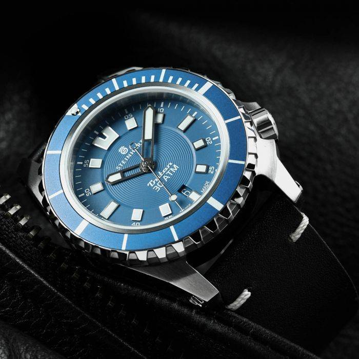 Steinhart Triton 30 ATM BLUE Taucheruhr