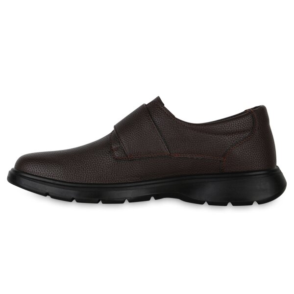 Stiefelparadies Herren Klassische Halbschuhe in Braun