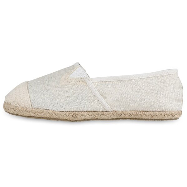 Stiefelparadies Damen Espadrilles in Schwarz