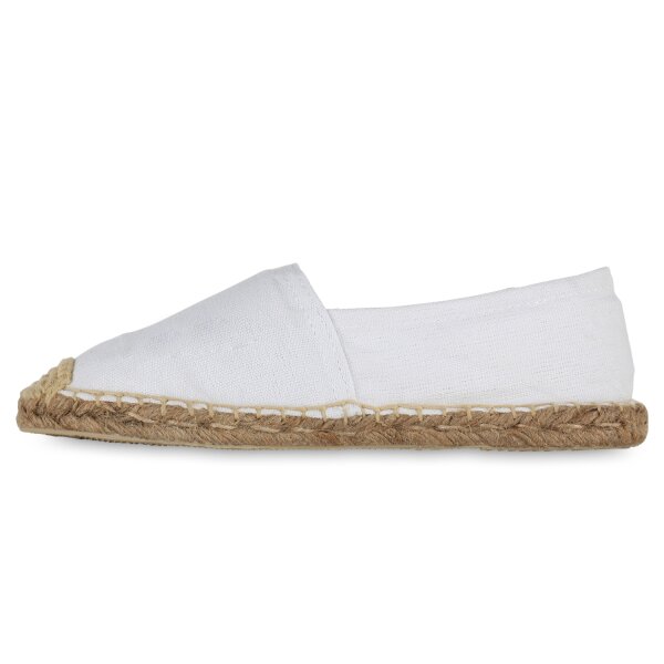 Stiefelparadies Damen Espadrilles in Weiss