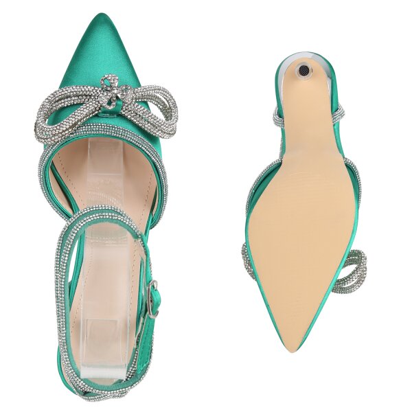 Stiefelparadies Damen High Heels In Grün