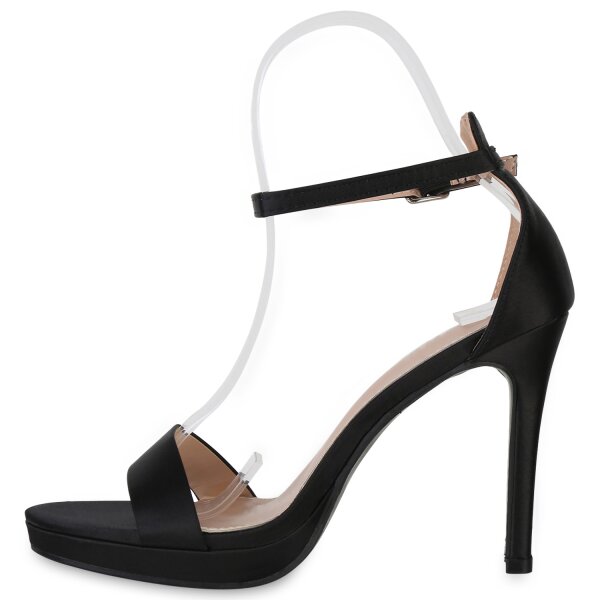 Stiefelparadies Damen High Heels in Schwarz