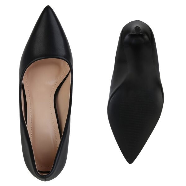 Stiefelparadies Damen High Heels In Schwarz