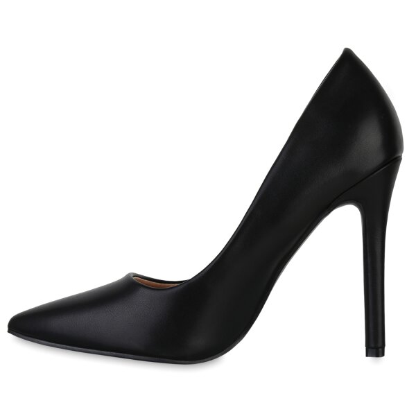 Stiefelparadies Damen High Heels in Schwarz
