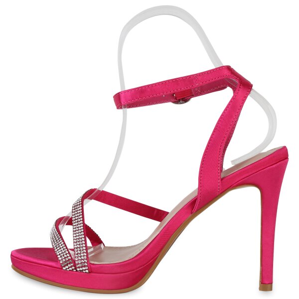 Stiefelparadies Damen High Heels in Schwarz