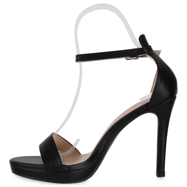 Stiefelparadies Damen High Heels in Schwarz