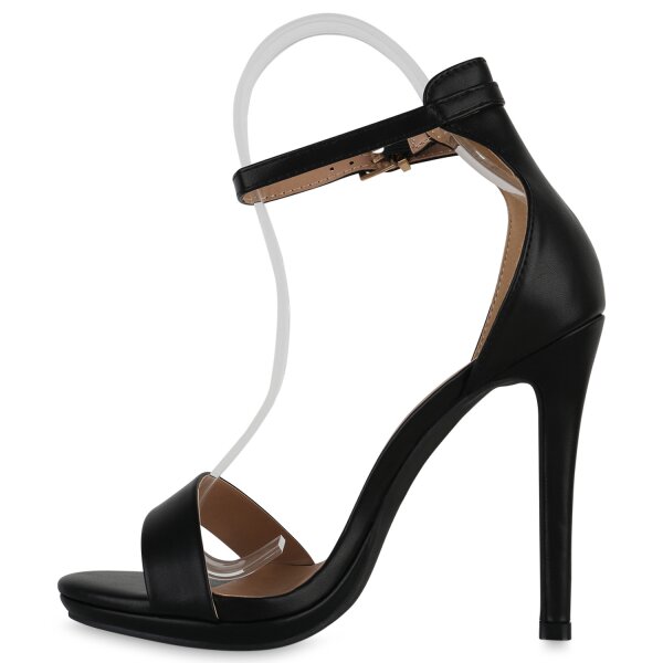 Stiefelparadies Damen High Heels in Schwarz