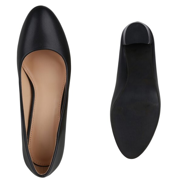 Stiefelparadies Damen Klassische Pumps In Grün