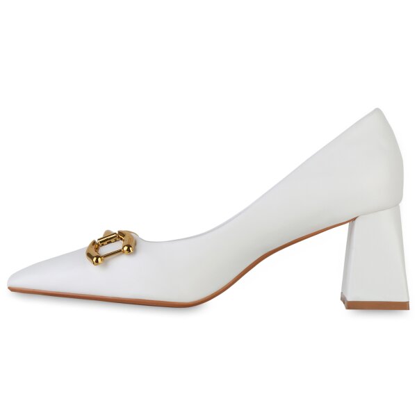 Stiefelparadies Damen Klassische Pumps in Schwarz