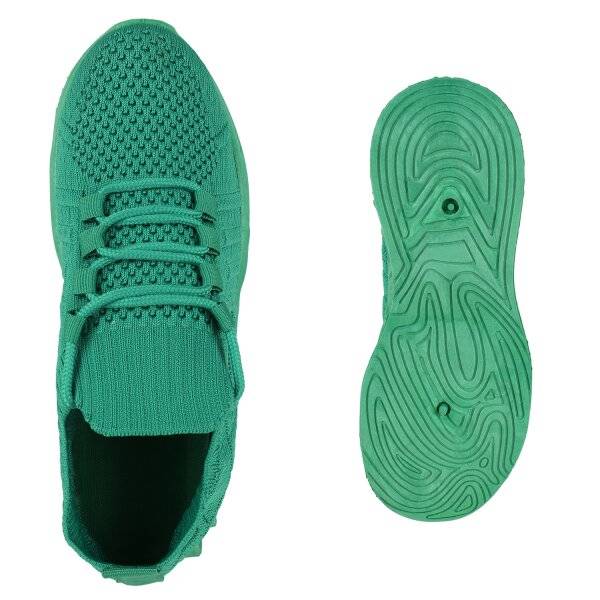 Stiefelparadies Damen Laufschuhe In Grün