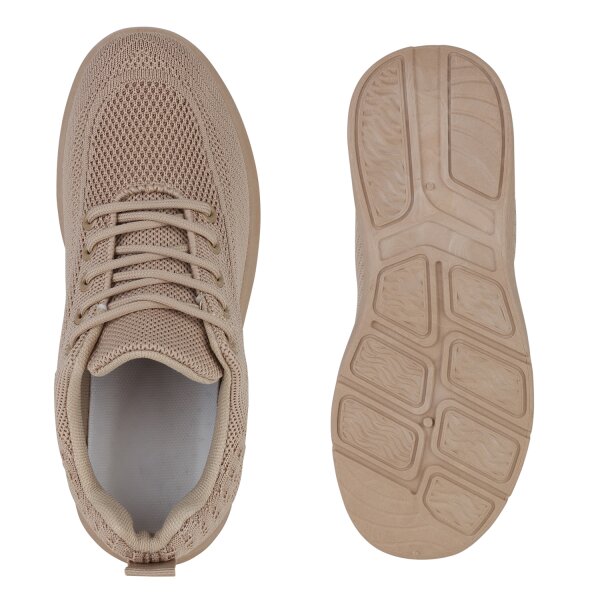 Stiefelparadies Damen Laufschuhe In Khaki